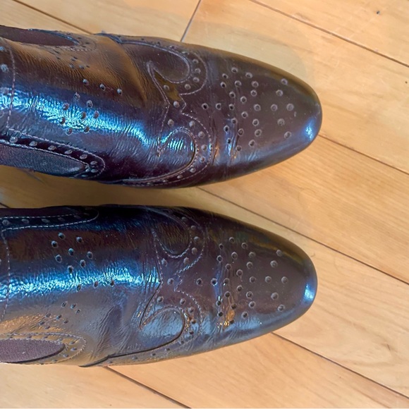 Ros Hammerson Brogue Ankle Boots - Picture 5 of 5